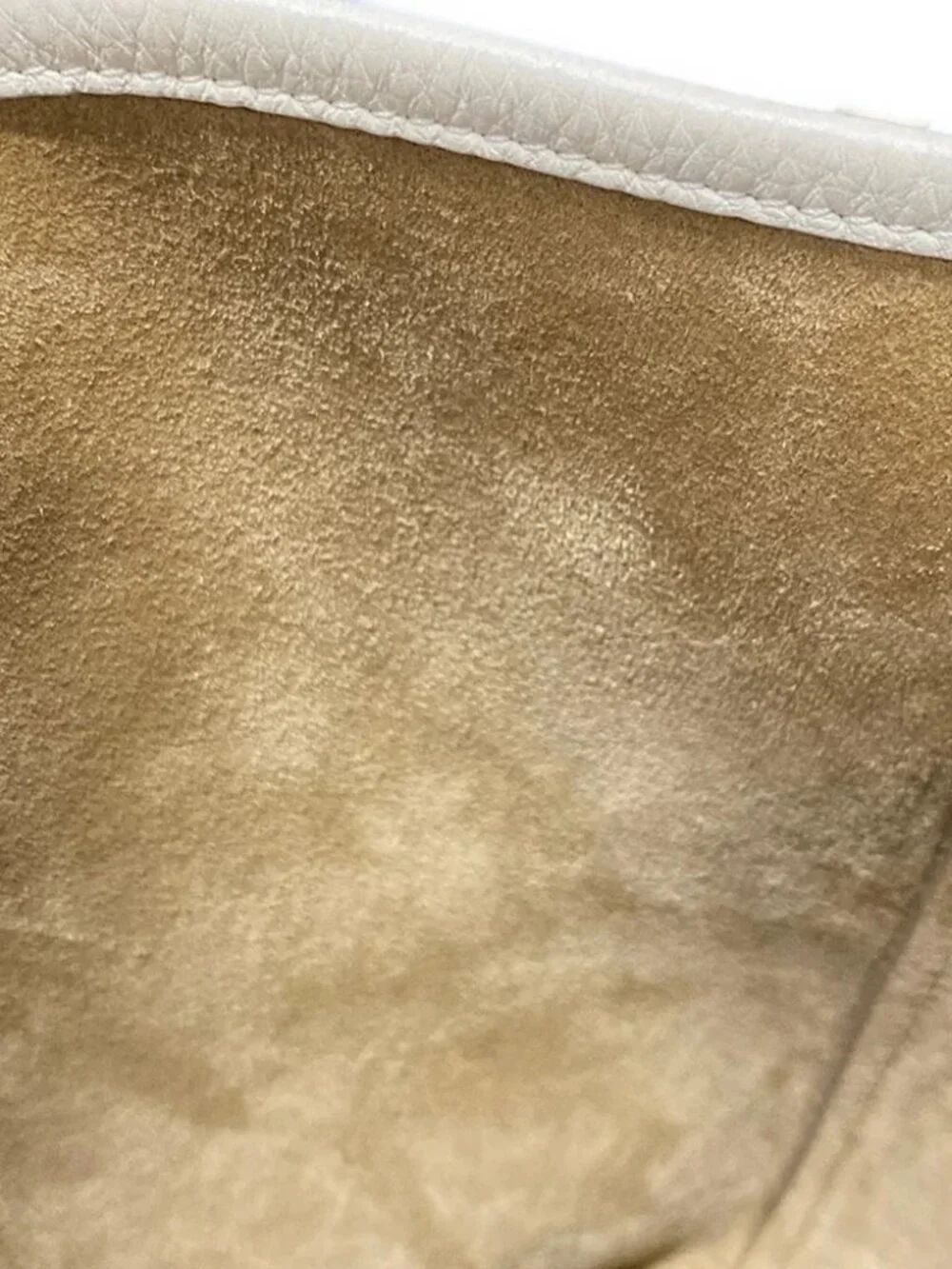 THE ROW Medium N/S Park Tote W1313 L129 Cream Grain Calfskin Leather Tote Bag